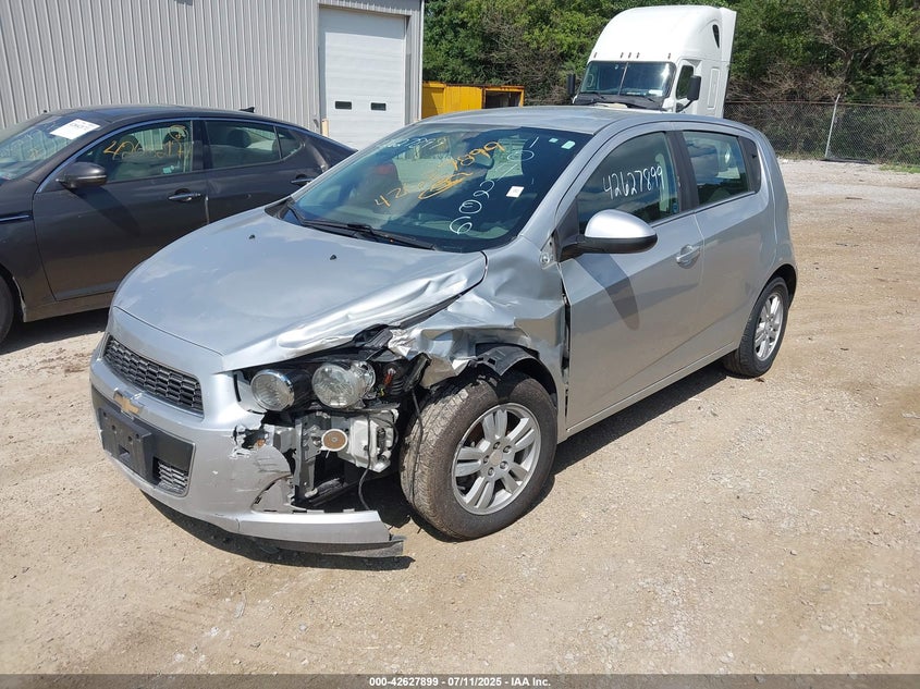 Vin: 1g1jc6sh7f4104206, lot: 43120935, chevrolet sonic lt auto 20152