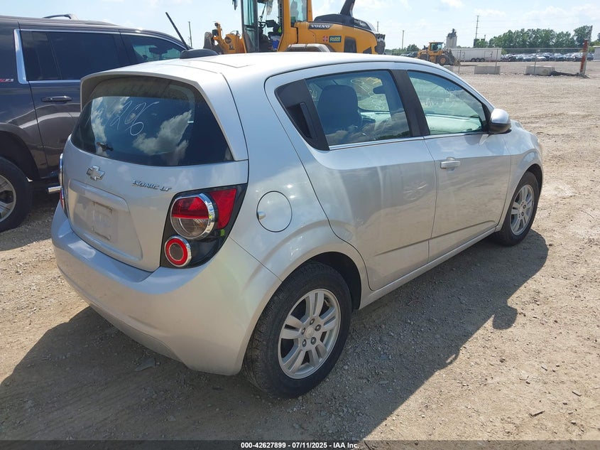 Vin: 1g1jc6sh7f4104206, lot: 43120935, chevrolet sonic lt auto 20154