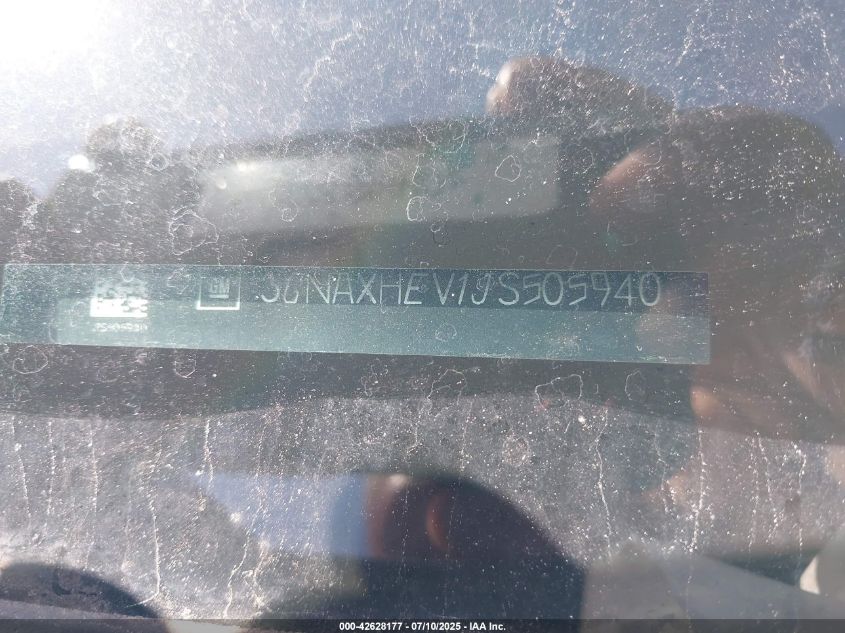 2018 Chevrolet Equinox VIN: 3GNAXHED1JS505940 Lot: 42628177