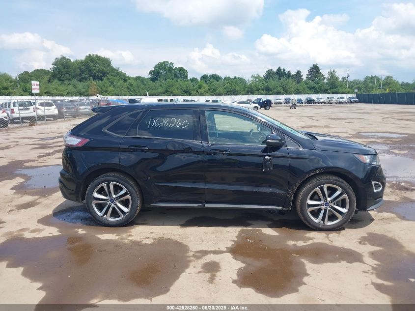 2017 FORD EDGE SPORT - 2FMPK4AP7HBC39840