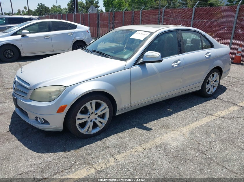 2008 MERCEDES-BENZ C 300 VIN: WDDGF54X68F089315