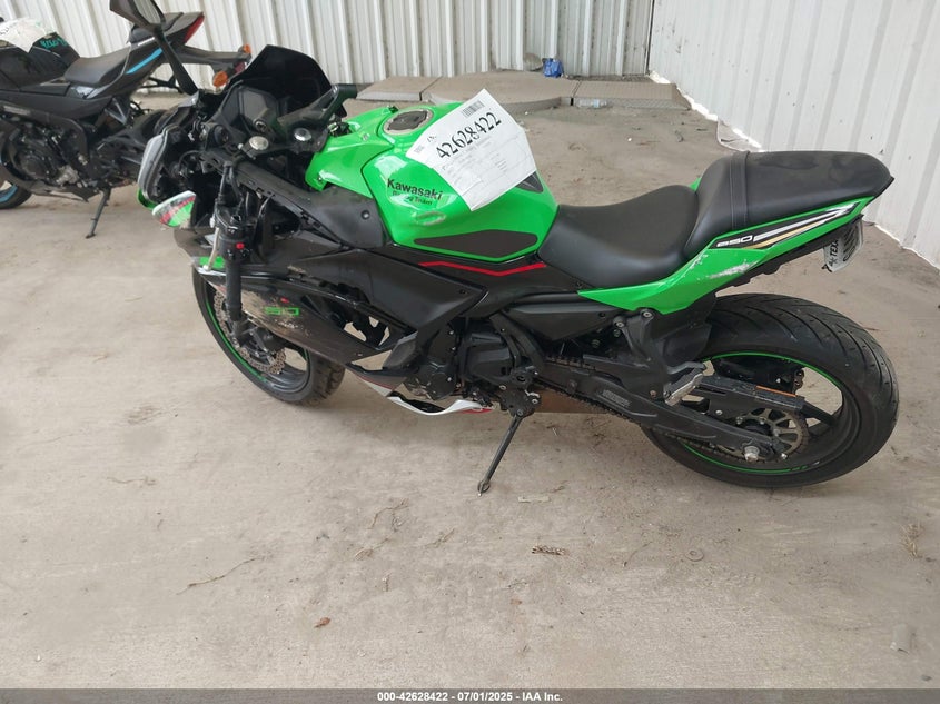 2022 KAWASAKI EX650 N - ML5EXEN14NDA75247