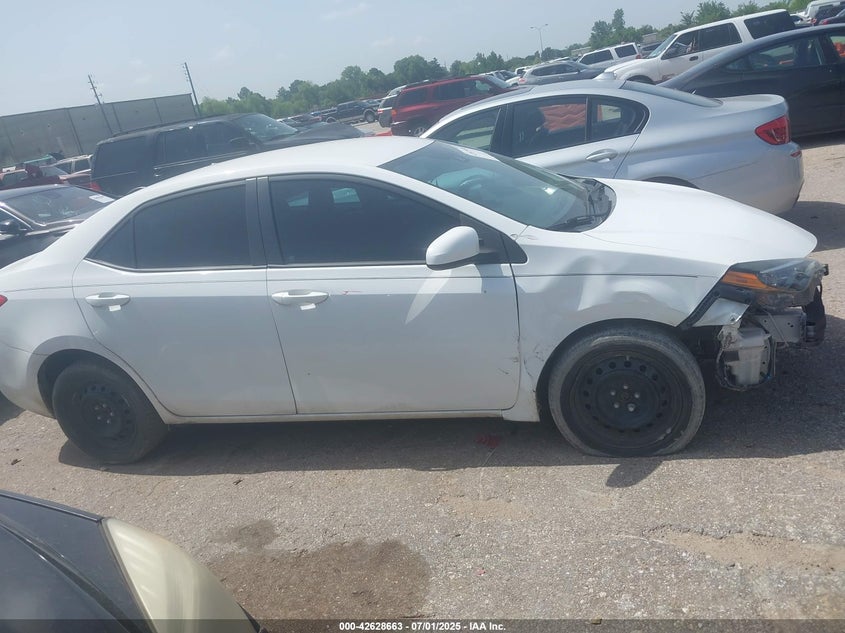 2017 TOYOTA COROLLA LE - 2T1BURHE2HC834046