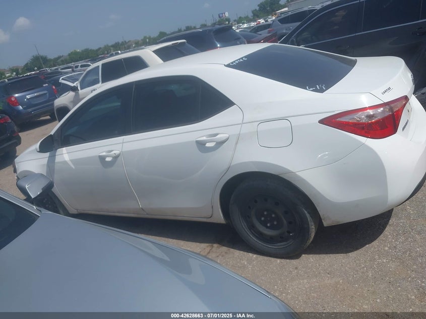 2017 TOYOTA COROLLA LE - 2T1BURHE2HC834046
