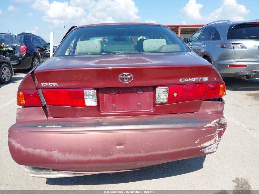 2001 Toyota Camry VIN: 411BG22K91U101350 Lot: 42628827