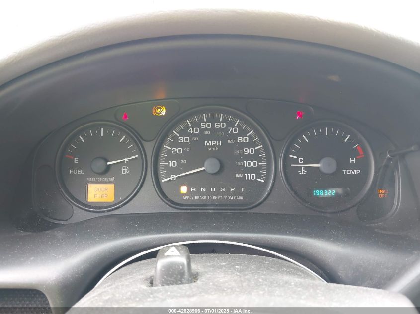 2000 Chevrolet Venture VIN: 1GNDX03E3YD163757 Lot: 42628906