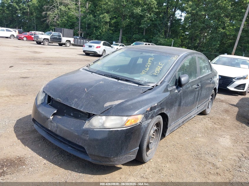 1HGFA16558L034687 2008 HONDA CIVIC photo no. 2