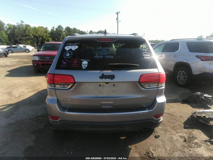 VIN 1C4RJFBG2HC924502 2017 JEEP GRAND CHEROKEE LIMITED 4X4