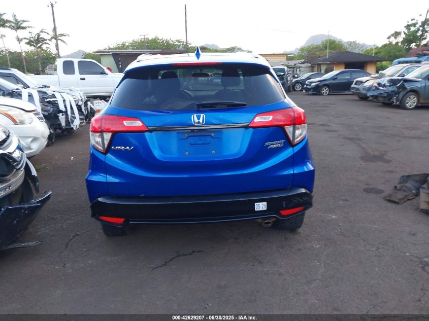 2021 HONDA HR-V AWD SPORT - 3CZRU6H19MM728652