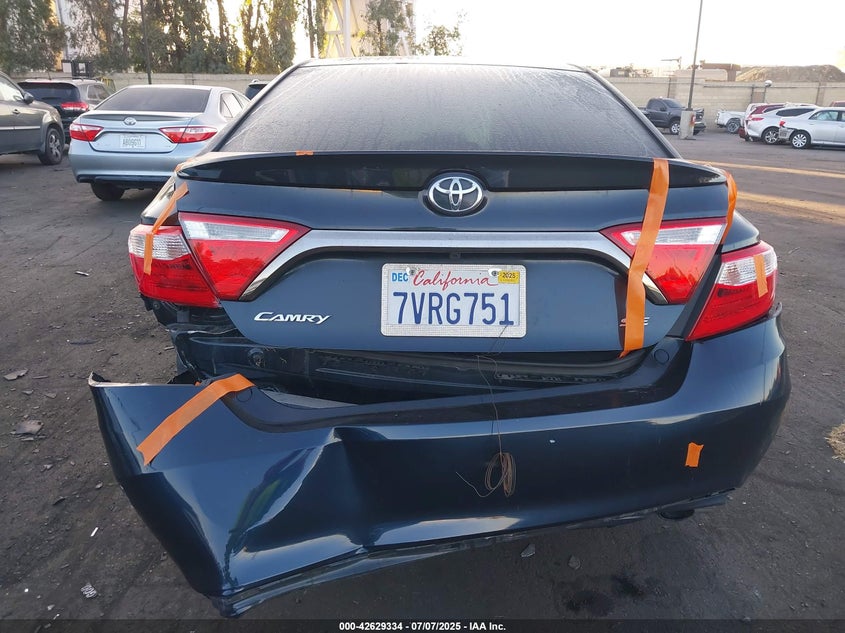2017 TOYOTA CAMRY SE - 4T1BF1FK4HU357753