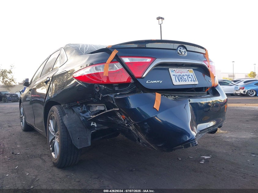 2017 TOYOTA CAMRY SE - 4T1BF1FK4HU357753
