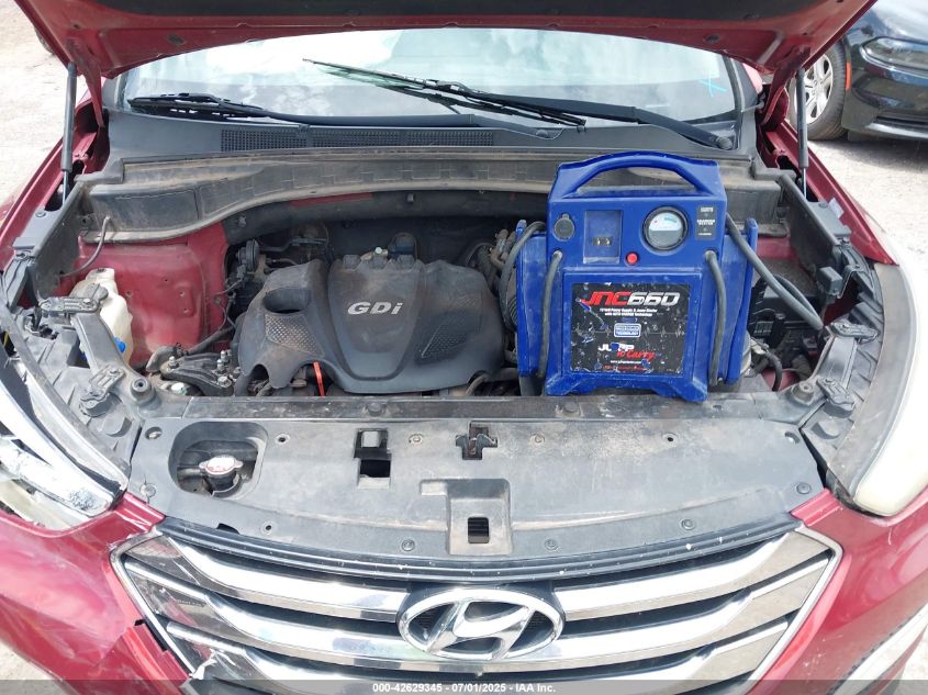 2013 Hyundai Santa Fe Sport VIN: 5XYZU3LB3DG044861 Lot: 42629345