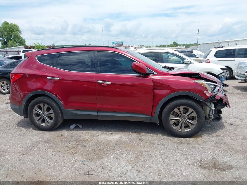 2013 Hyundai Santa Fe Sport VIN: 5XYZU3LB3DG044861 Lot: 42629345