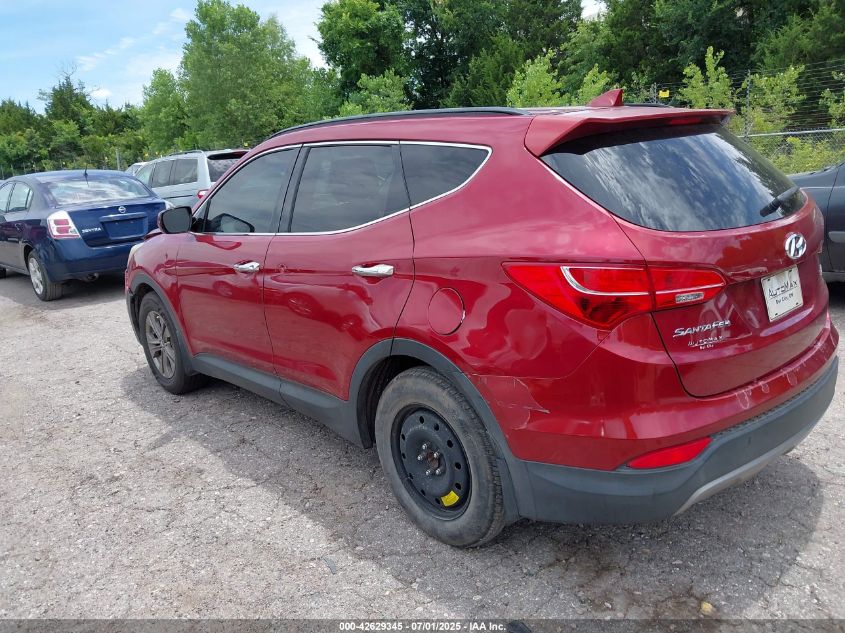 2013 Hyundai Santa Fe Sport VIN: 5XYZU3LB3DG044861 Lot: 42629345