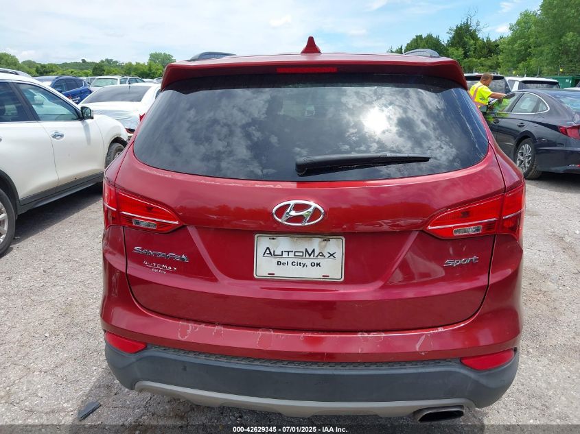 2013 Hyundai Santa Fe Sport VIN: 5XYZU3LB3DG044861 Lot: 42629345