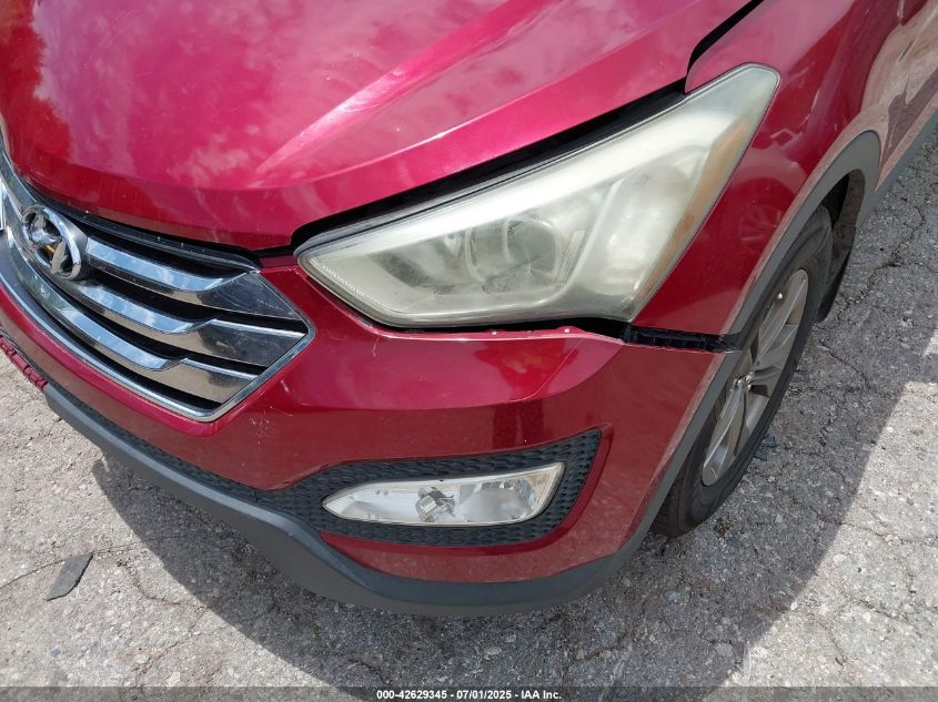 2013 Hyundai Santa Fe Sport VIN: 5XYZU3LB3DG044861 Lot: 42629345