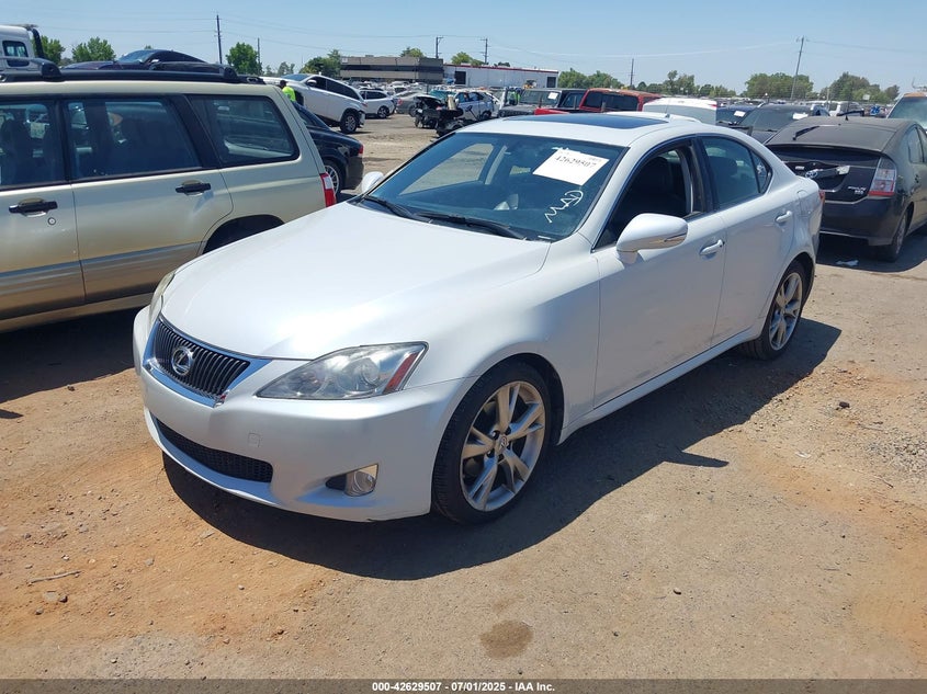 2009 LEXUS IS 250 VIN: JTHBK262692088379