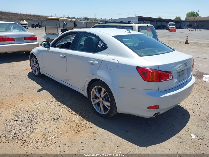 2009 LEXUS IS 250 VIN: JTHBK262692088379