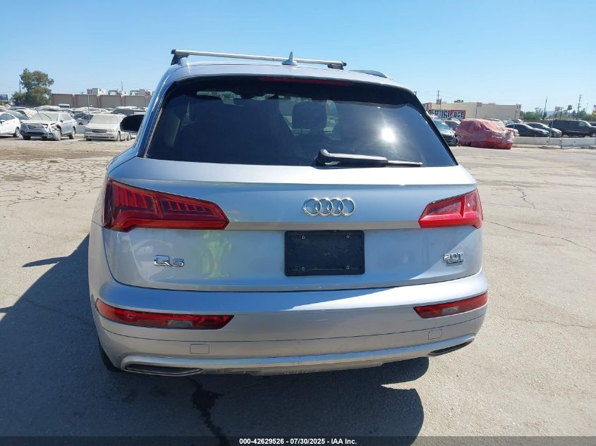 2018 Audi Q5 VIN: WA1ANAFY9J2058388 Lot: 42629526