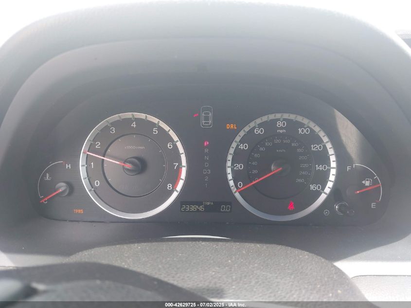 2009 Honda Accord 2.4 Ex-L VIN: 1HGCP26869A091589 Lot: 42629725