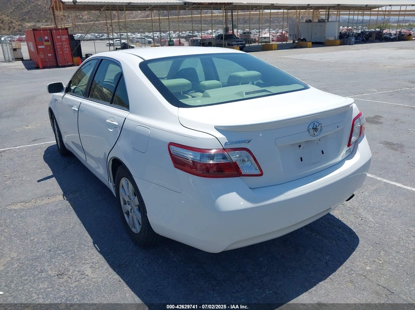 2007 TOYOTA CAMRY HYBRID VIN: JTNBB46K673005839