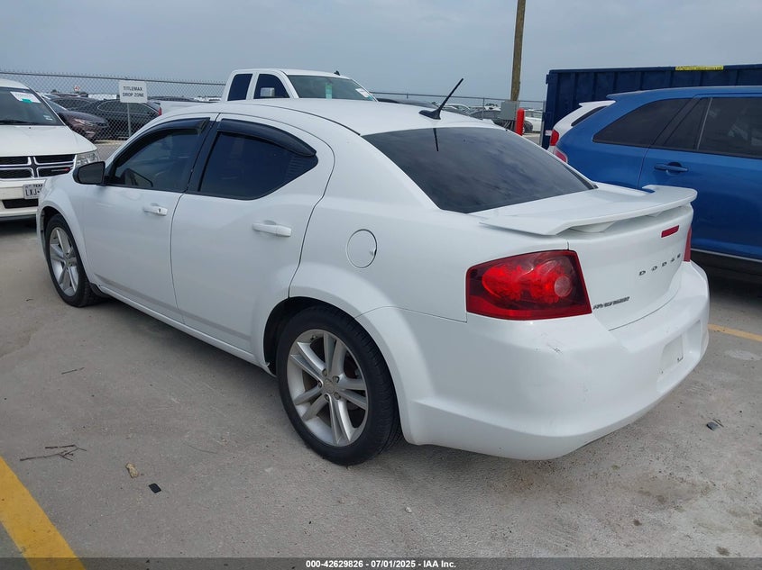 2014 DODGE AVENGER VIN: 1C3CDZAB5EN193816