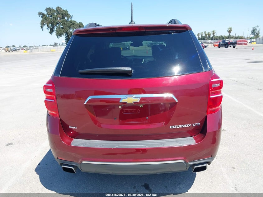 2016 CHEVROLET EQUINOX LTZ - 2GNFLGE33G6237961