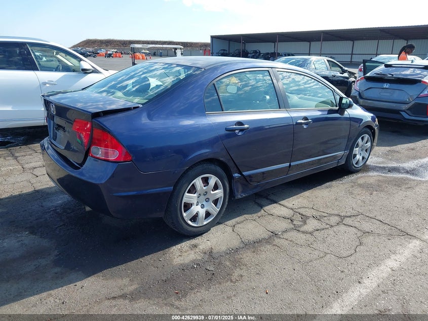 2006 HONDA CIVIC VIN: 1HGFA16556L116190