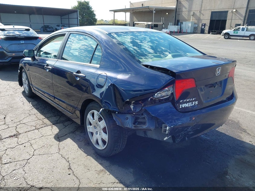2006 HONDA CIVIC VIN: 1HGFA16556L116190