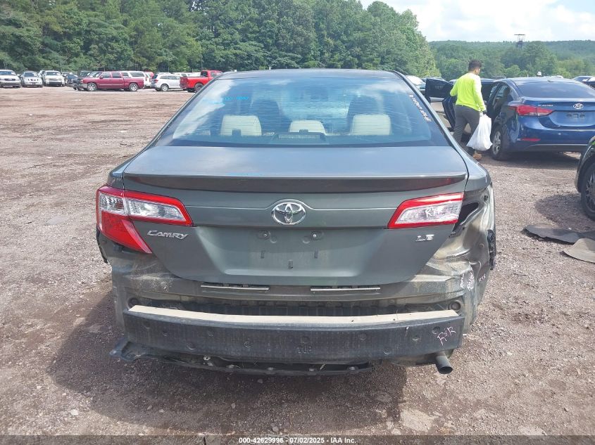 2012 Toyota Camry Le VIN: 4T1BF1FK5CU5O3747 Lot: 42629996