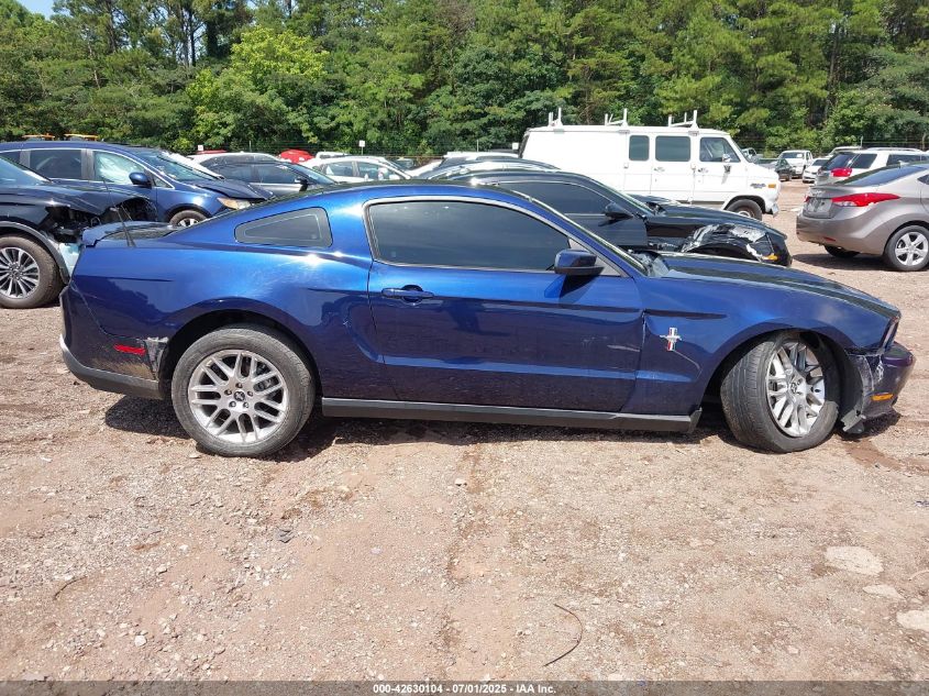 2012 Ford Mustang V6 Premium VIN: 1ZVBP8AM0C5249973 Lot: 42630104