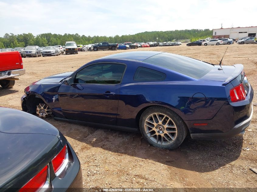 2012 Ford Mustang V6 Premium VIN: 1ZVBP8AM0C5249973 Lot: 42630104