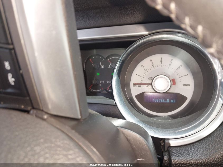 2012 Ford Mustang V6 Premium VIN: 1ZVBP8AM0C5249973 Lot: 42630104