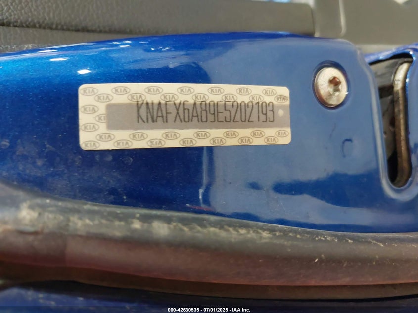 2014 KIA FORTE EX - KNAFX6A89E5202193