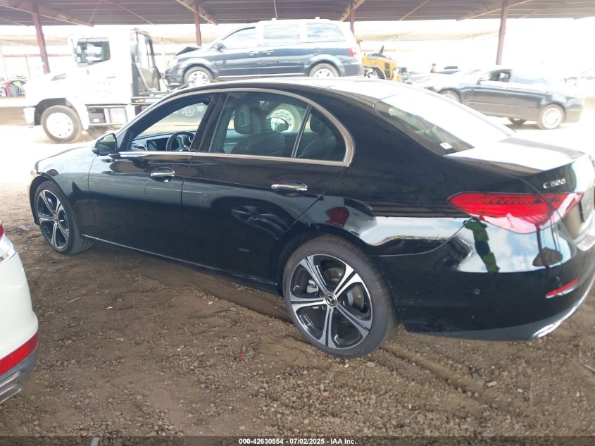 2025 Mercedes-Benz C-Class - W1KAF4GB4SR277417