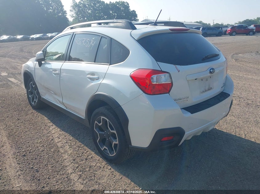 Vin: jf2gpakc7e8345673, lot: 43123610, subaru xv crosstrek 2.0i limited 20143