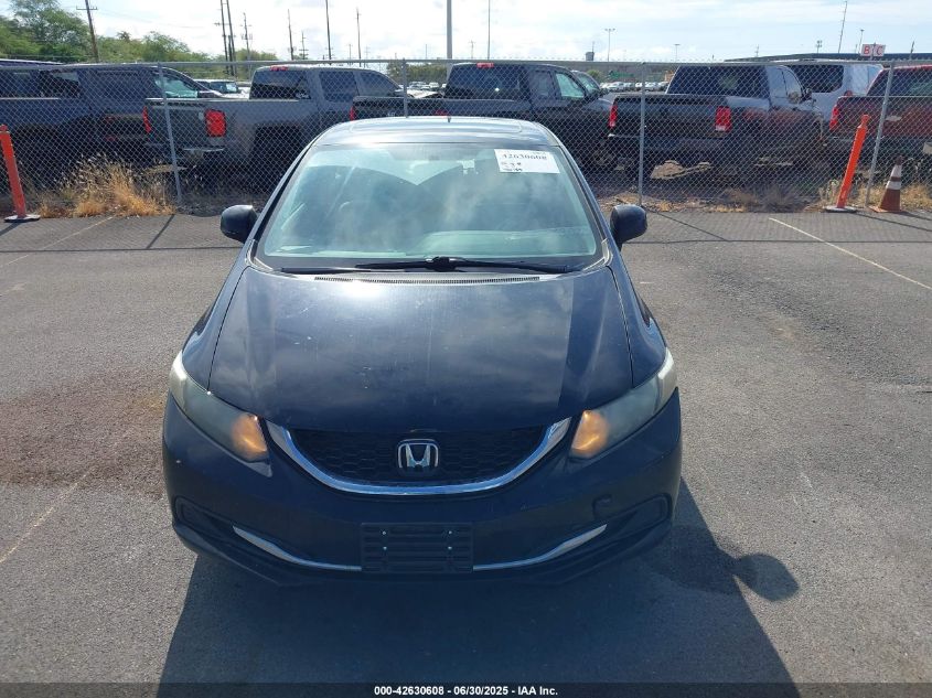 2013 Honda Civic Ex VIN: 19XFB2F86DE081399 Lot: 42630608