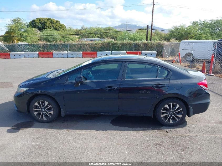 2013 Honda Civic Ex VIN: 19XFB2F86DE081399 Lot: 42630608