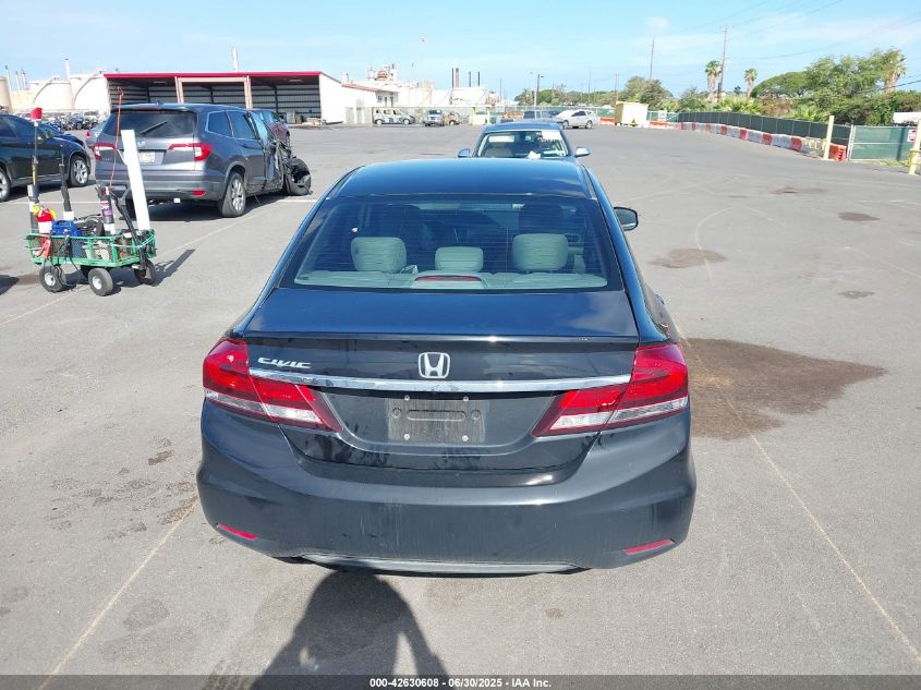 2013 Honda Civic Ex VIN: 19XFB2F86DE081399 Lot: 42630608