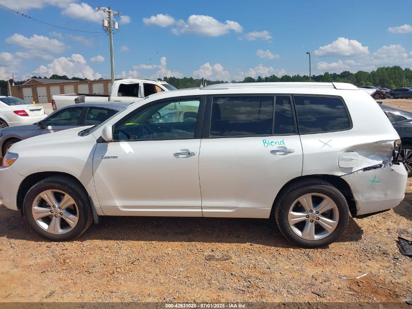 2009 Toyota Highlander Limited VIN: JTEES42A592110133 Lot: 42631020