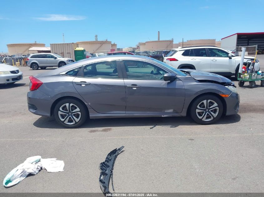 2016 Honda Civic Lx VIN: 19XFC2F59GE202482 Lot: 42631194