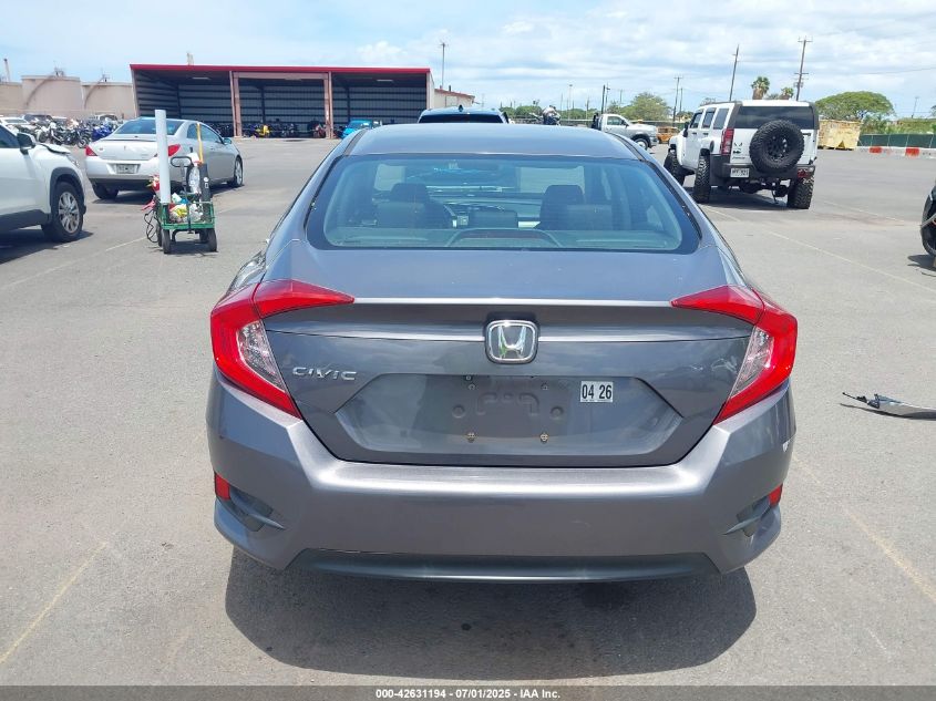 2016 Honda Civic Lx VIN: 19XFC2F59GE202482 Lot: 42631194