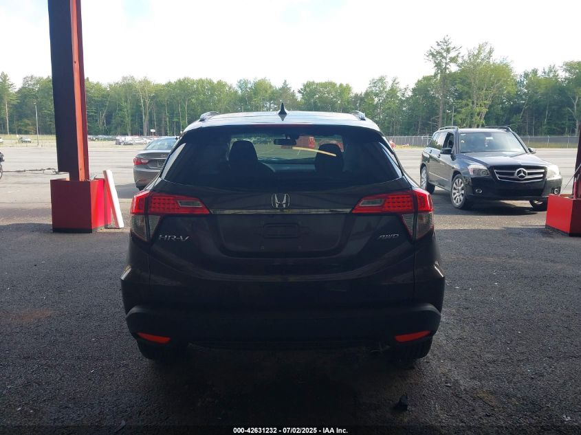 2021 Honda Hr-V Awd Ex VIN: 3CZRU6H57MM726224 Lot: 42631232