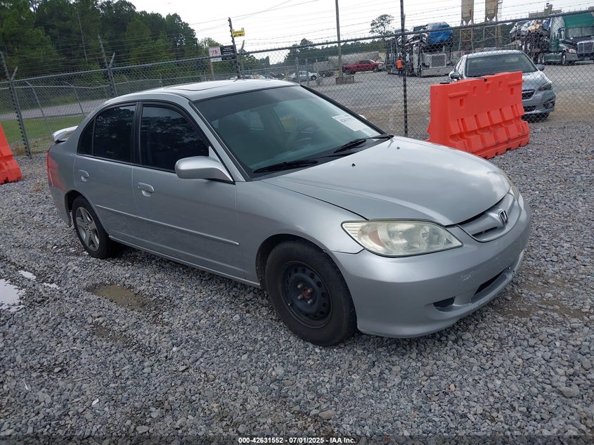 2HGES26765H595246 2005 Honda Civic Ex auction photo 1