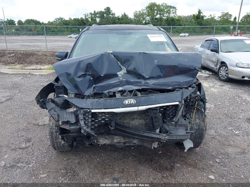 2017 Kia Sedona Ex VIN: KNDMC5C17H6261595 Lot: 42631590