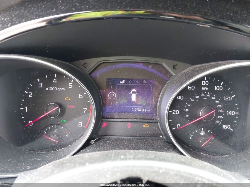 2017 Kia Sedona Ex VIN: KNDMC5C17H6261595 Lot: 42631590