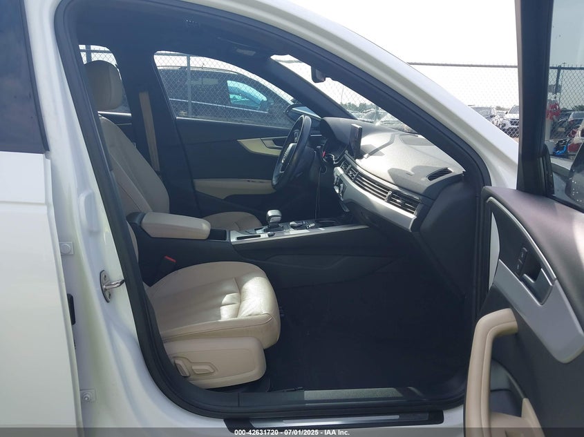 2017 AUDI A4 2.0T PREMIUM - WAUGNAF43HN057935