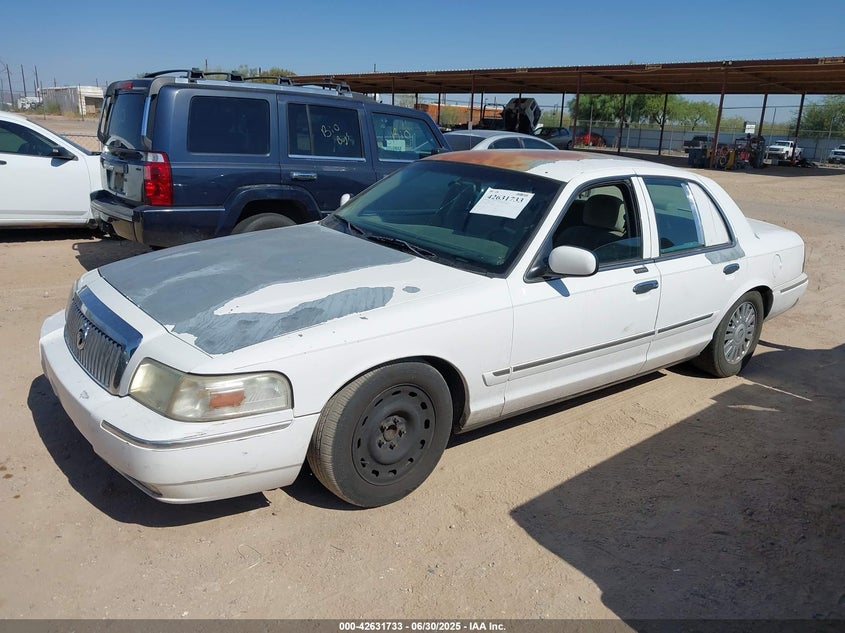 2007 MERCURY GRAND MARQUIS VIN: 2MEHM75V57X632135