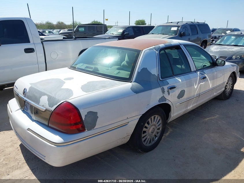 2007 MERCURY GRAND MARQUIS VIN: 2MEHM75V57X632135