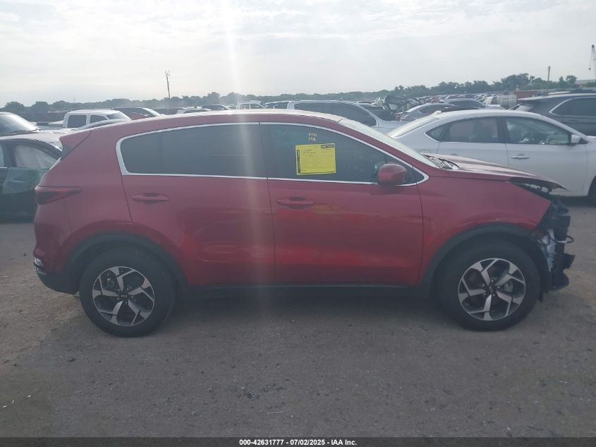 2022 Kia Sportage Lx VIN: KNDPM3AC4N7006654 Lot: 42631777